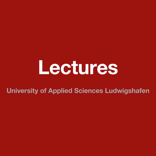Lectures UAS Ludwigshafen