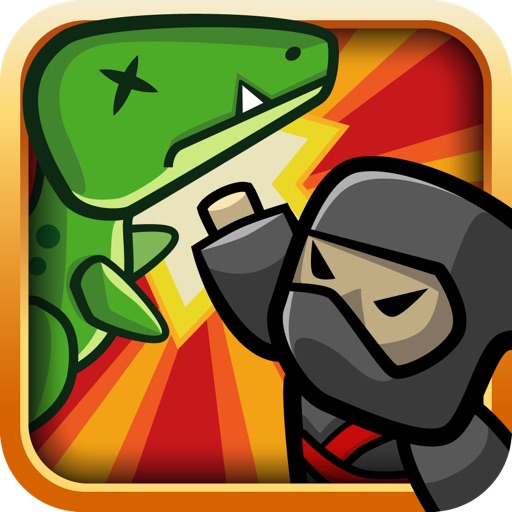 Ninja Dinosaur Showdown?! iOS App