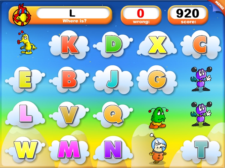 ABC - Letters, Numbers, Shapes and Colors with Mathaliens HD