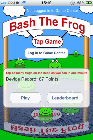 Bash The Frog - Tap Game screenshot 2