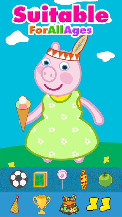 Happy Pig Family Party - Style and Design Fashion World Kids Game screenshot-4