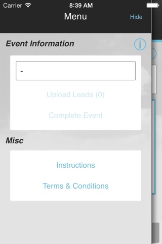 e-Ticket.com.au Lead Capture App screenshot 3