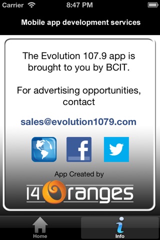 Evolution 107.9 screenshot 2