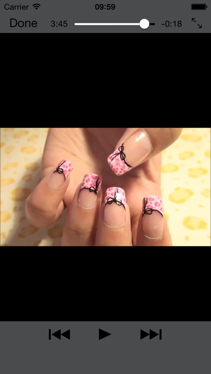 Trend nail art design