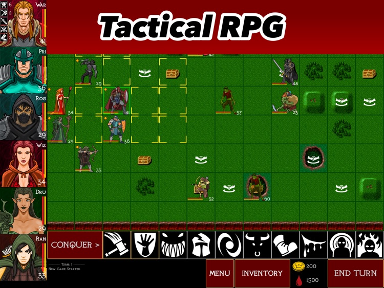 Heroes of Blood Magic : a Tactical RPG for iPad