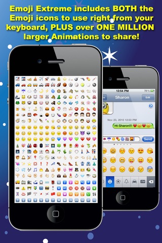 Emoji Plus! - ONE MILLION Bonus Emoticons, Smileys and Animations screenshot 2