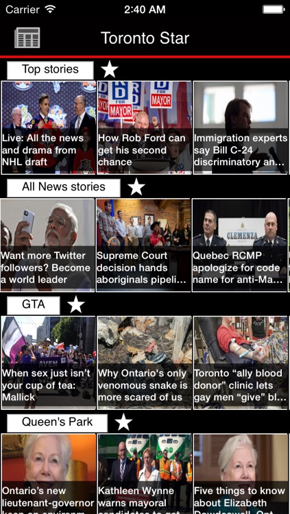 Canadian Newspapers Plus - Canada News by sunflowerapps
