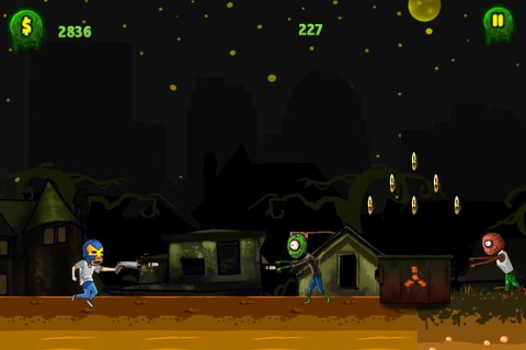 A Zombie Killer Free - Humans Vs Zombies Shooting Games screenshot 2