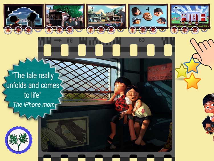The Amazing Train- Interactive Storybook for Kids