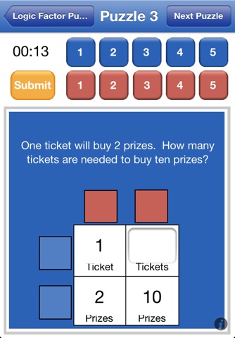 Logic Factor Puzzles Lite screenshot 3