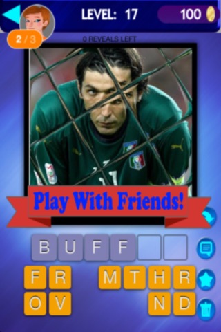 Guess The Tiled Star Footballers Quiz - World Soccer Players Faces Game - Free App screenshot 2