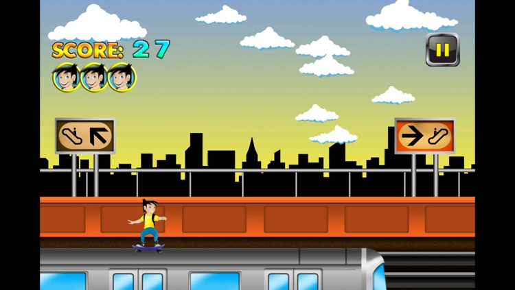 Subway Skaters - Run Against Racers and Planes and Skateboard Surfers
