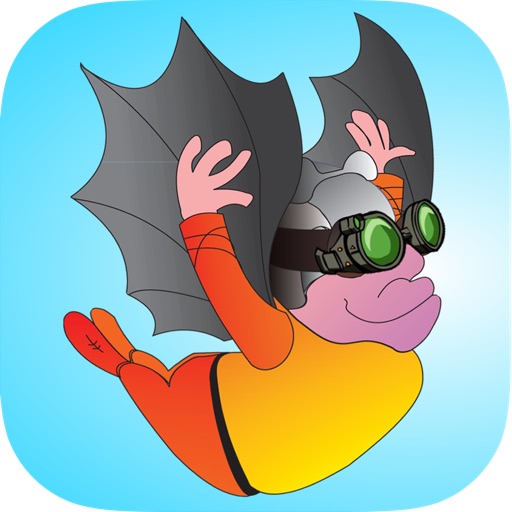 Flappy Doodle - Man with Bird Wings iOS App