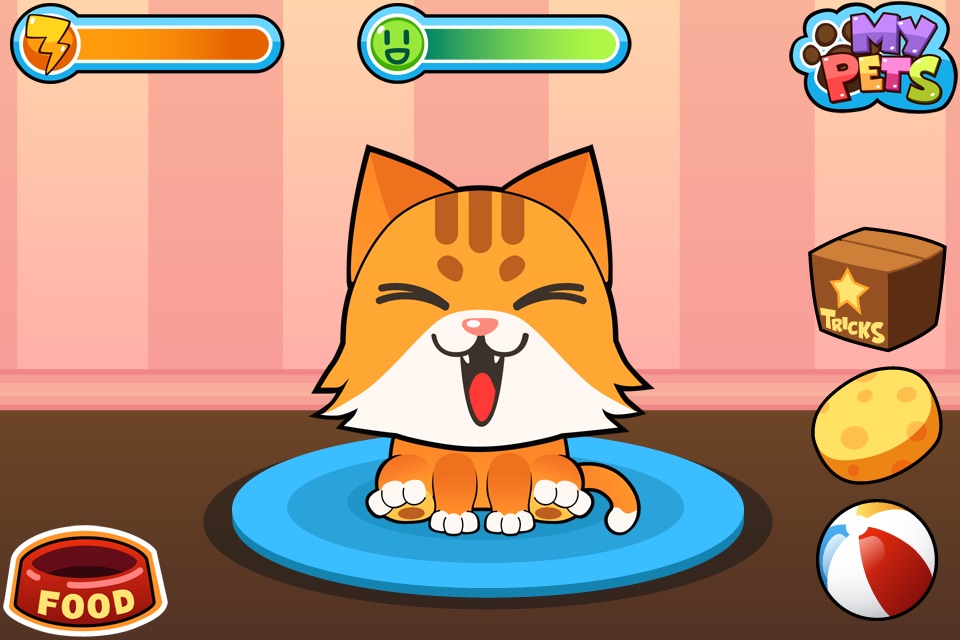 My Virtual Pet - Cute Animals Free Game for Kids screenshot 3