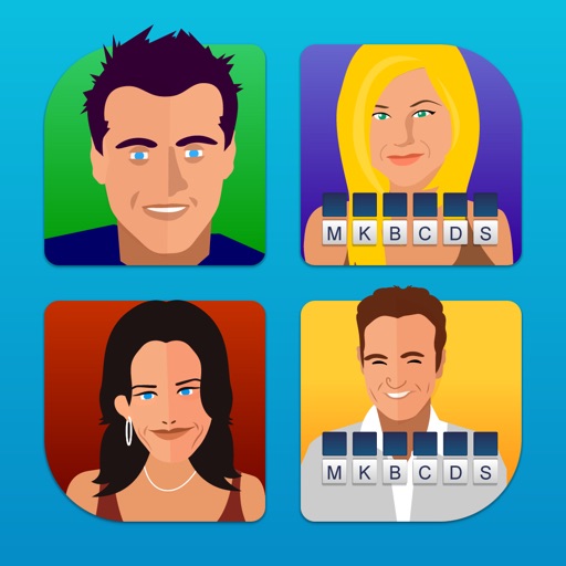 Hey! 4 Actors 1 Show - Guess the TV show with these celebrities quiz iOS App