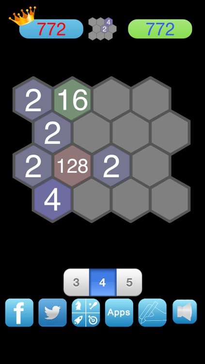 2048 Hexagon
