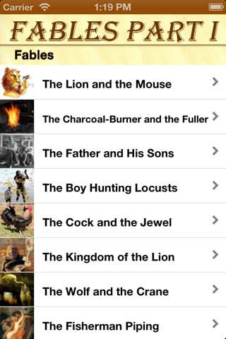 Fables Part1 (with search) screenshot 2