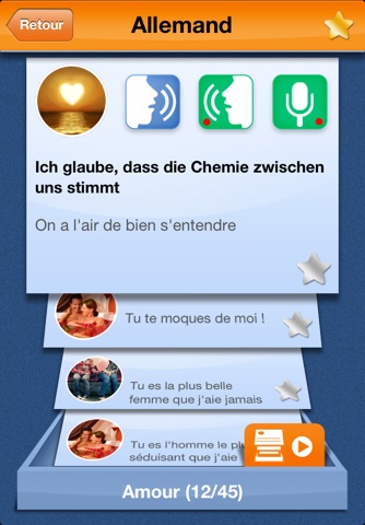 iSpeak German: Interactive conversation course - learn to speak with vocabulary audio lessons, intensive grammar exercises and test quizzes screenshot 3