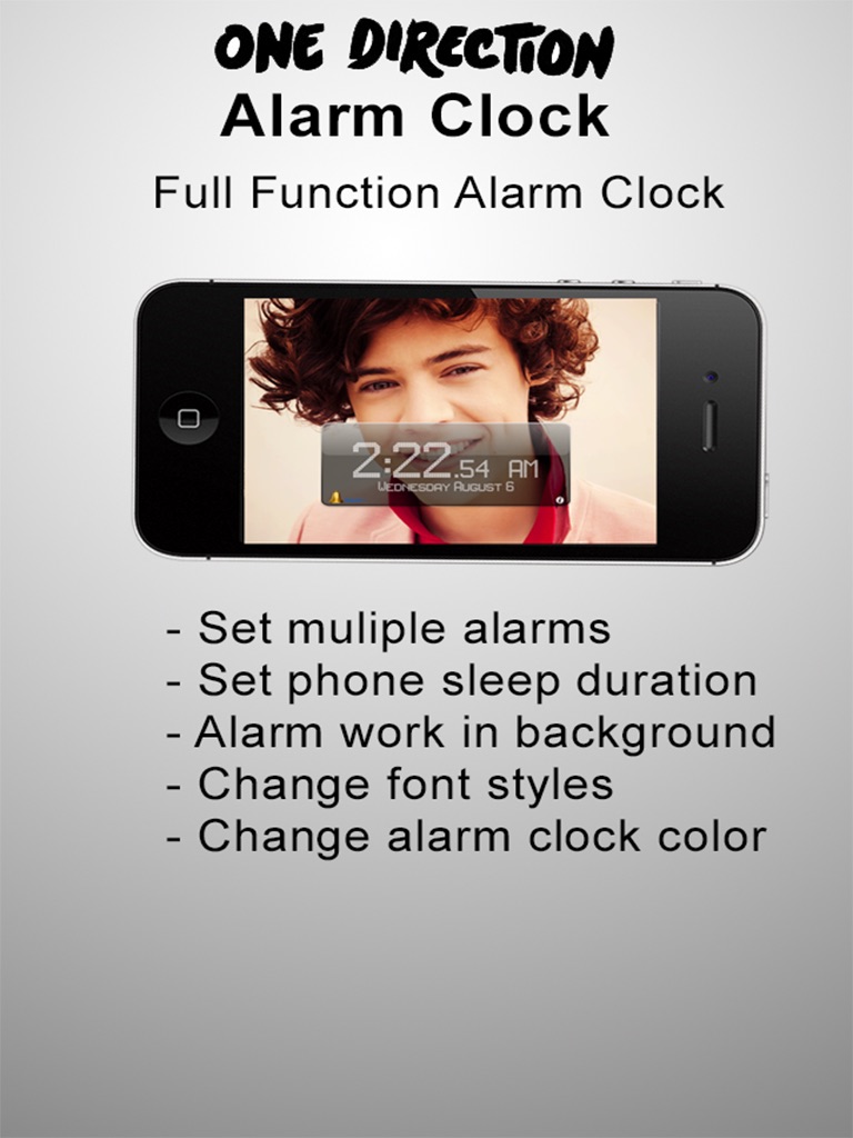 Alarm Clock - For One Direction Fans screenshot 2