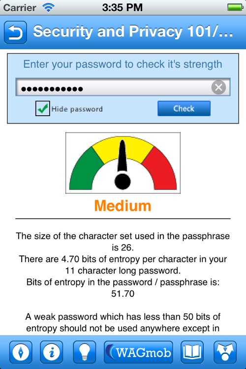 Security and Privacy 101 by WAGmob screenshot-4