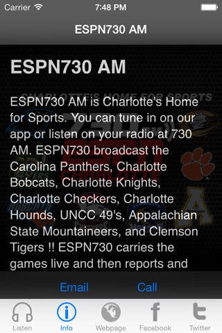 ESPN730 AM screenshot 3