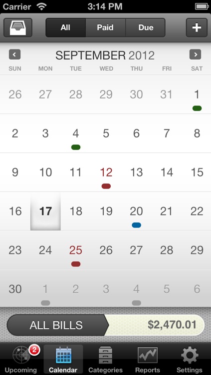 BillMinder - Bill Reminder and Organizer