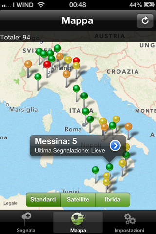 Segnala Terremoto screenshot 3