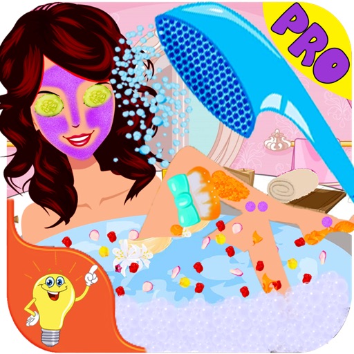 Princess Girls Spa Makeup and Hair Wash Salon - Free Fashion Makeover Games Icon