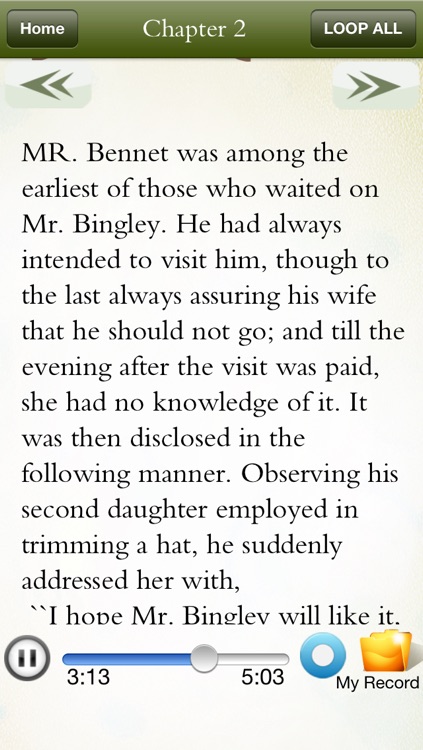Pride and Prejudice - Audio Book screenshot-3