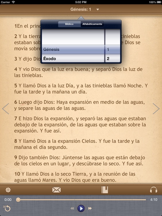 La Biblia Católica con audiobook para iPad screenshot-3
