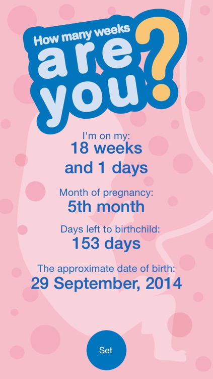 How many weeks are you?