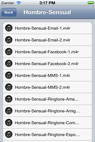 300+ Human Voice Ringtones & Notifications (Spanish Edition) screenshot 3