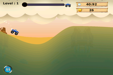 Monster Truck Dune Buggy Chase - Cool Sand Racing Mania screenshot 4