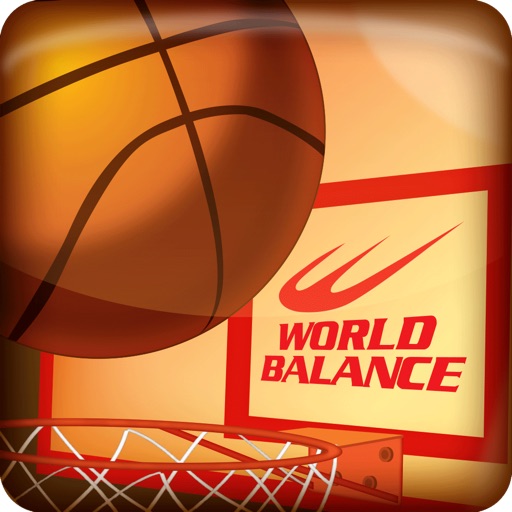 World Balance Hoops for iPhone 5 Icon