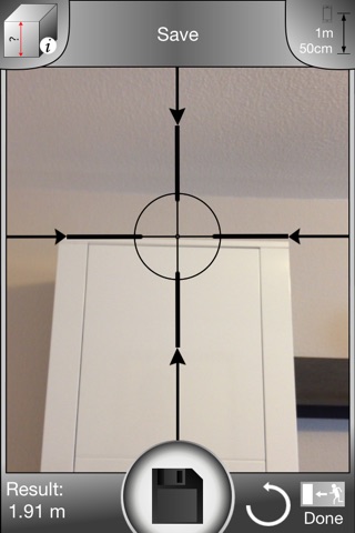 CamMeasure - Your tape measure for traveling and at home! With a few clicks you known every height, width, distance or area. screenshot 2