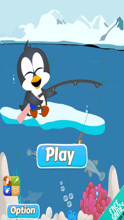 Ice Fishing Penguin - Chop and Chum Polar Island Adventure Free