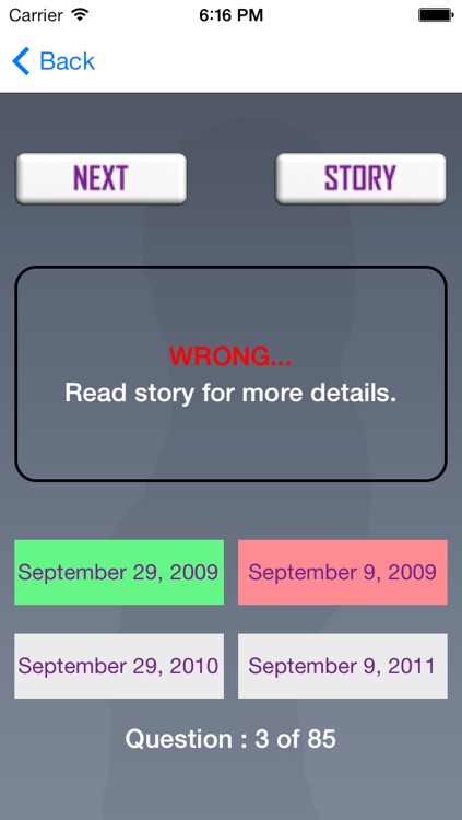 Quiz App - "Selena Gomez Edition"