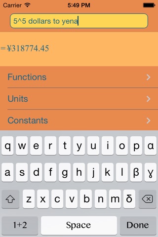 Math and Physics Scientific Calculator screenshot 4