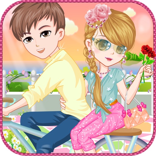 Dress Up:Bicycle Trip With Lover Icon
