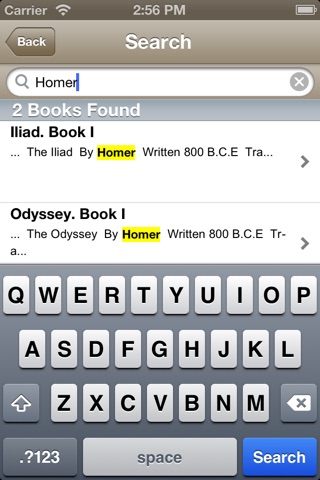 Best Homer's Iliad and Odyssey (with search) screenshot 4