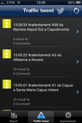 Infoblu Traffic Napoli screenshot 3