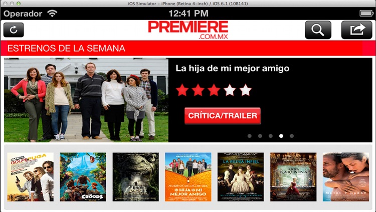 Estrenos Cine PREMIERE