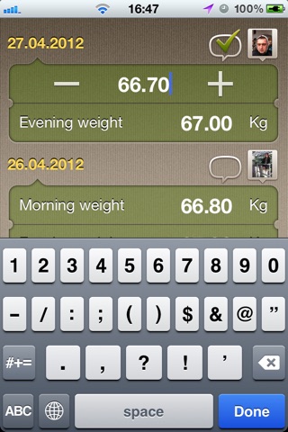 WeightMeter - Track your weight daily screenshot 4