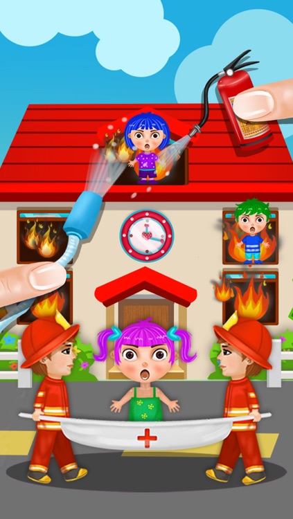 Fireman Heroes - Fire & Rescue kids games