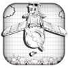 Sketch Man Airplane Bomber -  Extreme Aerial Warfare Mayhem