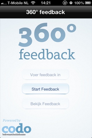 CODO 360 graden feedback screenshot 3