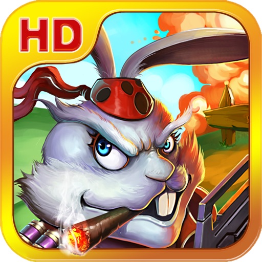 Bunny Defense HD Free iOS App