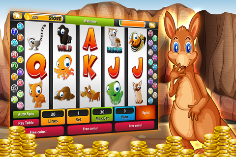 Aussie and Luck Slot Machine - Play Free at Grand Casino screenshot 2