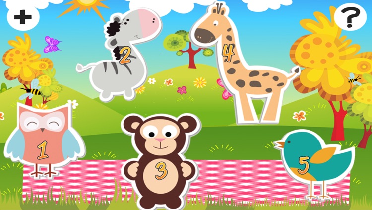 A Babies Animals Sort By Size Game to Learn and Play for Children