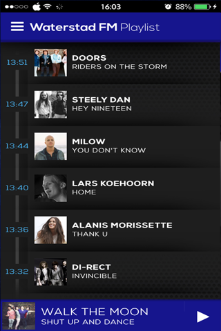 Radio Waterstad FM screenshot 2